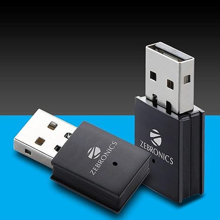 WI-FI NANO USB AC600 ARCHER T600U TP-LINK  Zebronics ZEB-USB300WF 300Mbps WiFi Adapter Supports Advanced Security WPA/WPA2