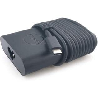 Maxelon Power Cable & Dell Original 65W USB Type-C Adapter for Laptop, Latitude 5289 5290 7389 7390 7400- Black