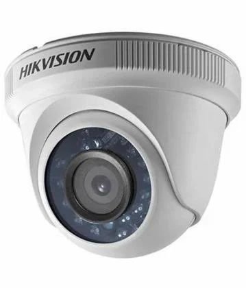 HIKVISION 5 MP Indoor Dome CCTV Camera with inbuilt Audio Mic DS-2CE76H0T-ITPFS White Wired
