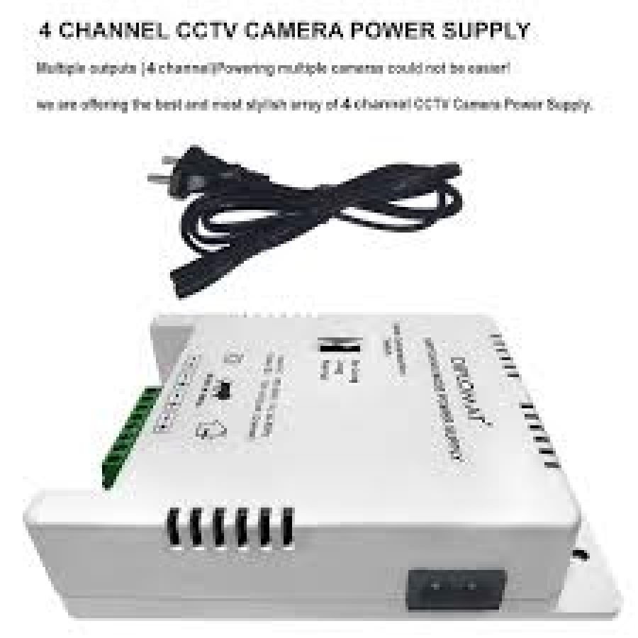 maczone Combo kit - 8 Pcs. Dome 36IR Night-Vision CCTV Camera+ 8channel DVR(8Video+2 Audio) + 8ch. Power Supply+BNC + DC Connector (Hard Disk & Installation is not Included)